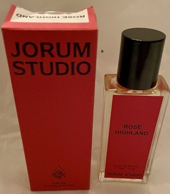 Jorum Studio Rose Highland 1 Oz30Ml Perfume Extract Pure JORUM Of Scotland Rare