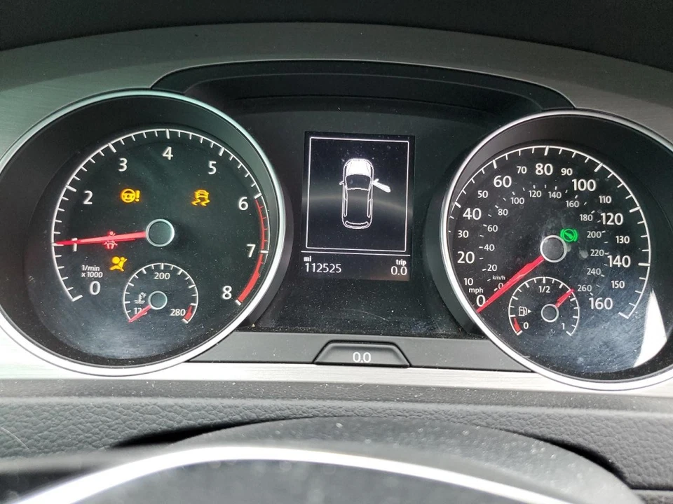 Used Steering Wheel fits: 2017 Volkswagen Golf  Grade A - Image 4 of 4