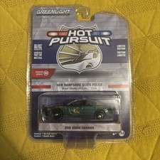 Greenlight Hot Pursuit 2018 Dodge Charger New Hampshire State Police Car NEW