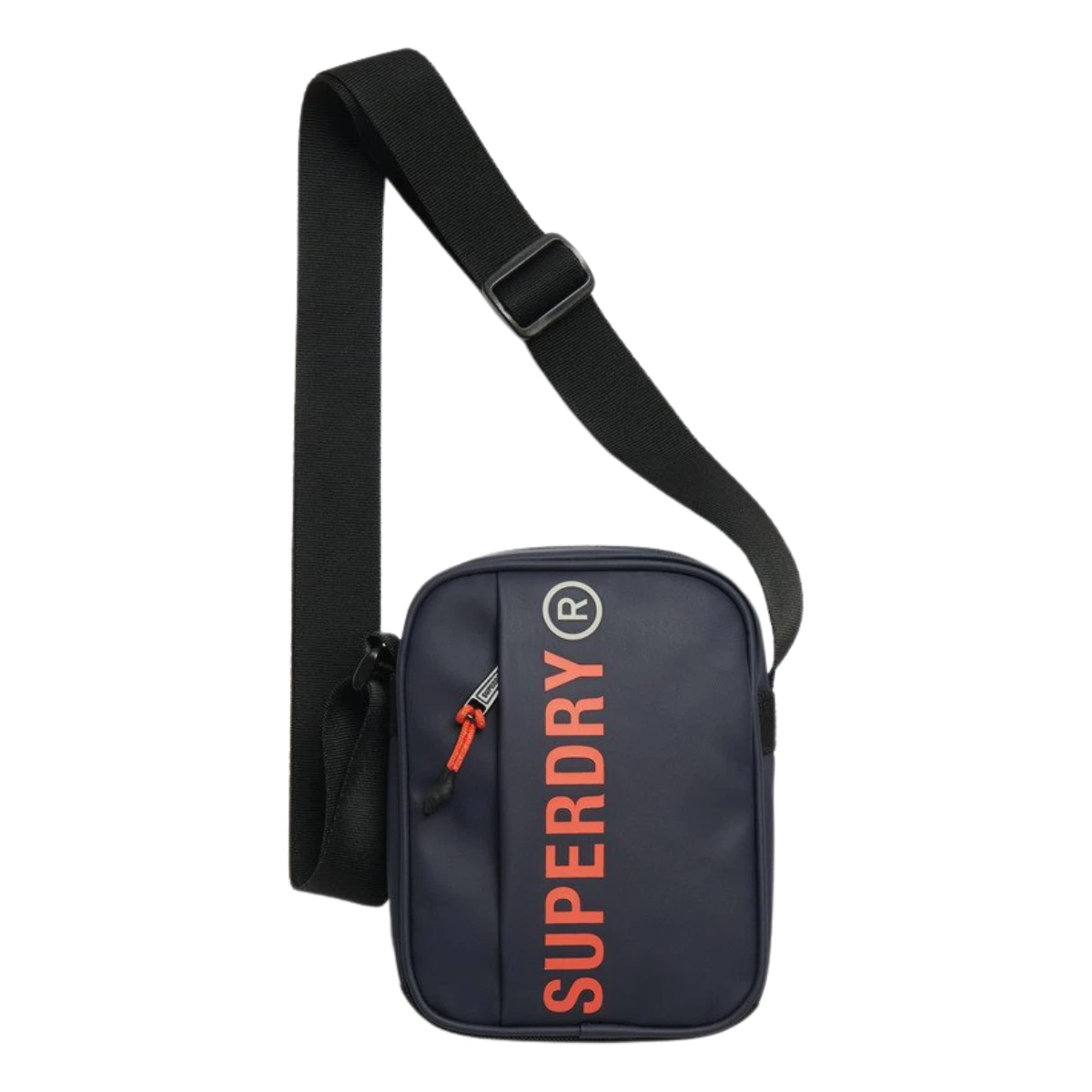 Sac De Week-end Superdry Japan - Simili Cuir Rose Et Bleu - Rare Unisexe