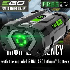 EGO Power BA2800T 56V 5.0Ah Lithium-Ion Battery Black ARC Model High Capacity