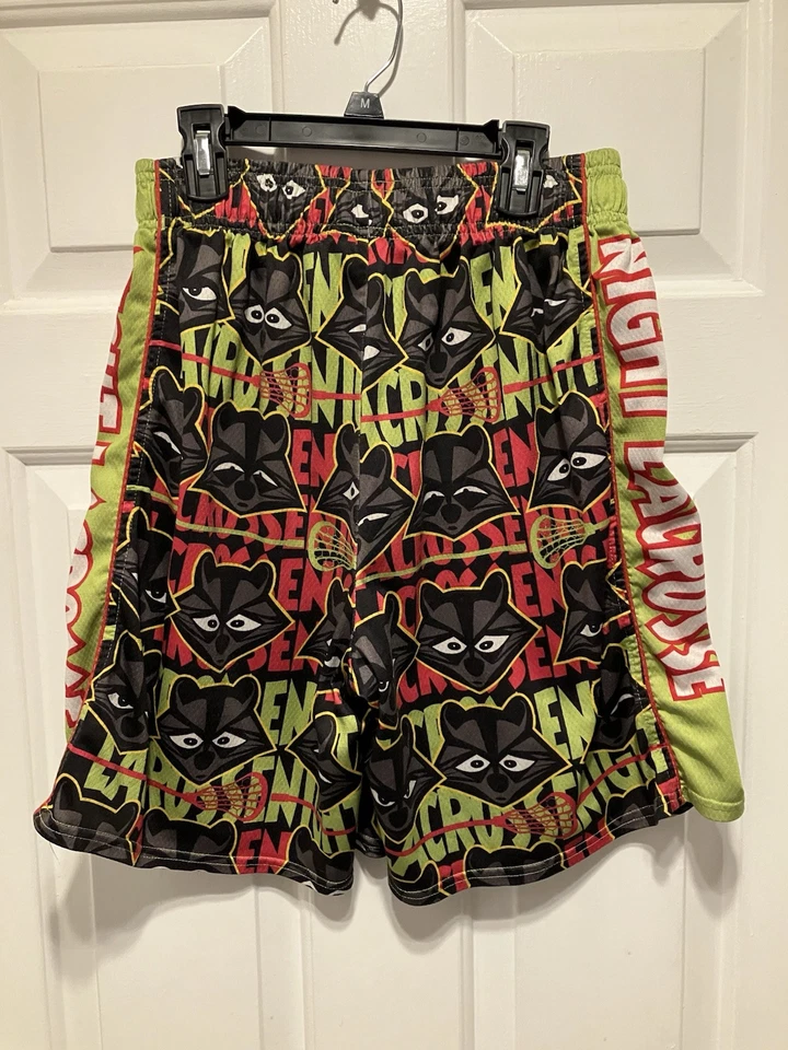 Pantalones Cortos Flow Society Auténticos Equipo de Lacrosse Adulto Pequeño Mapache Atlético Foto 2 de 4