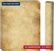 100 Sheets Vintage Paper Parchment Paper for Printing