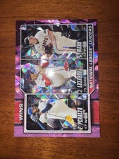 2026 Topps Series 1 - League Leaders Luzardo, Webb, Peralta Pink Diamante Foil