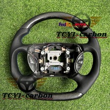 Carbon Fiber Steering Wheel Fit For Ford Mustang Gt Cobra Svt Saleen 1998-2004
