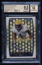 2013 Bowman Rookie Chrome Refractor Superfractor 1/1 Eric Reid BGS 9.5 Auto 1p7