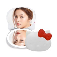 Impressions Vanity Hello Kitty Kawaii Compact Mirror with Touch Sensor Switch...