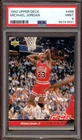 Michael Jordan Card 1992-93 Upper Deck #488 PSA 9