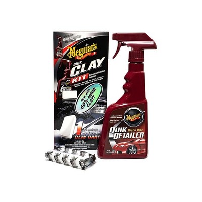 Meguiar's G1116EU Quik Clay Detailing System Set Reinigungsknete