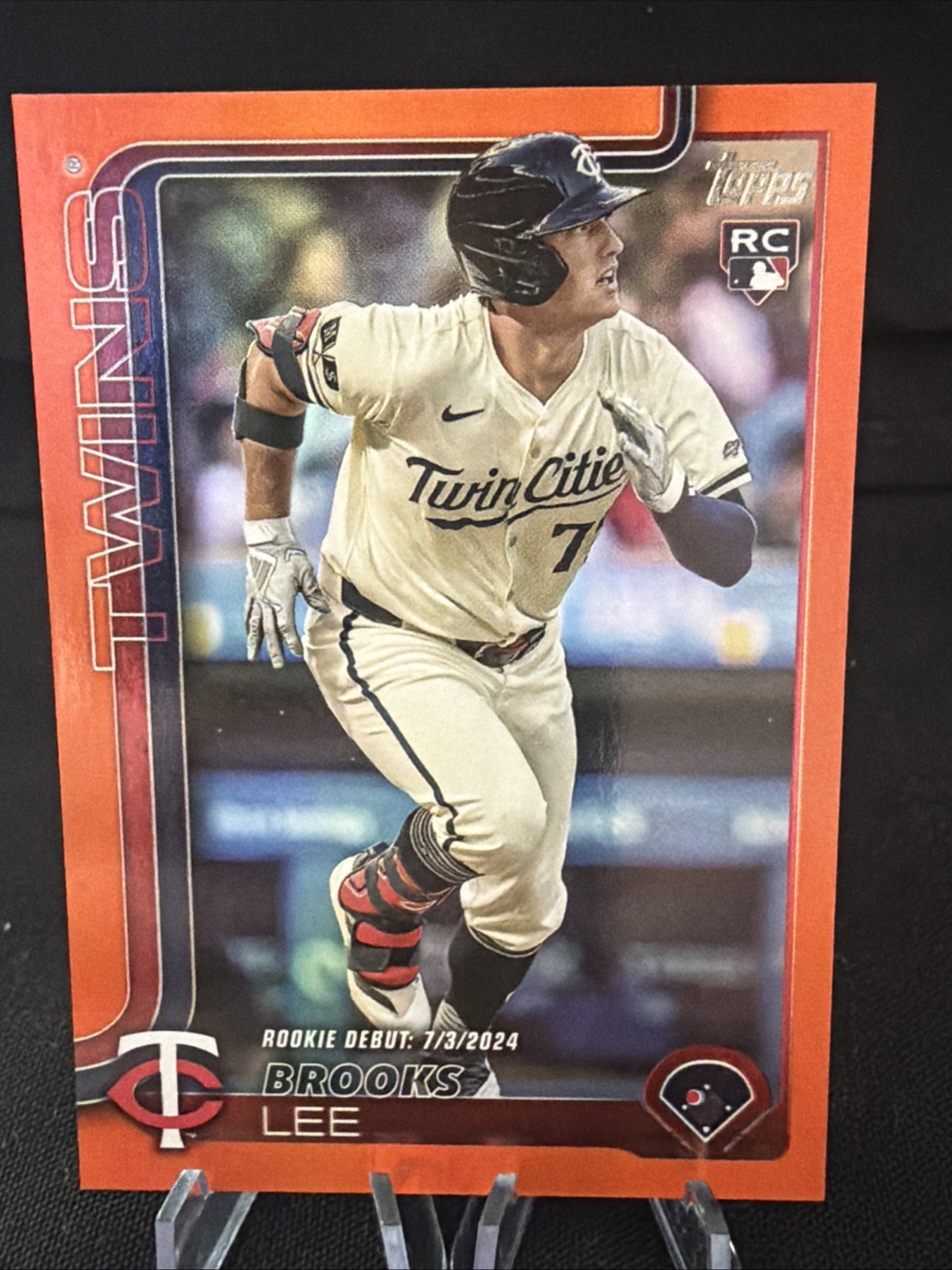 2025 Topps Update - Brooks Lee Debut /25 (RC) #US243 Twins