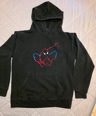 Universal Studios Spiderman Hoodie, Black , Jouth  Large