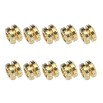 10 Pcs Zinc Alloy Bead Guitar Strings End Acoustic Accessories