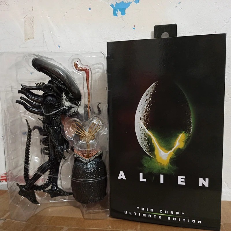 Alien Big Chap NECA : figurine Predator Facehugger et Oeuf GK PVC pour collectionneur de science-fiction