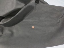 Soft Faux Suede Dark Gray Fabric