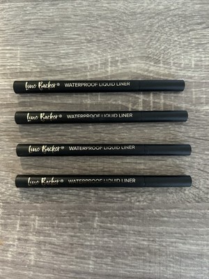 Belle Beauty Line Backer Waterproof Liquid Eye Liner- Black - Lot  Of 4!