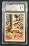 BATMAN TOPPS 1966 #33A - DYNAMITE IN ROBIN’S NEST - RED BAT