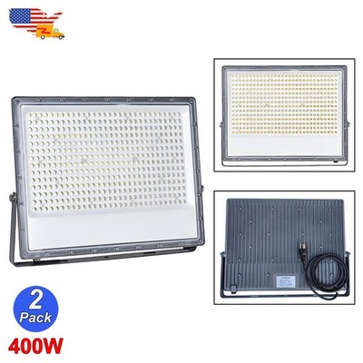 400W Watt Led Flood Light AC110-277V Yard Security Spotlight Garden Outdoor Lamp
