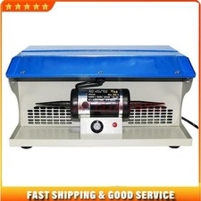 Tisch Poliermaschine Polierbock Polierstaubmaschine Schleifbock mit Staubsammler