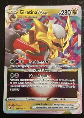 Giratina VSTAR 131/196 Pokémon TCG Lost Origin [NM]