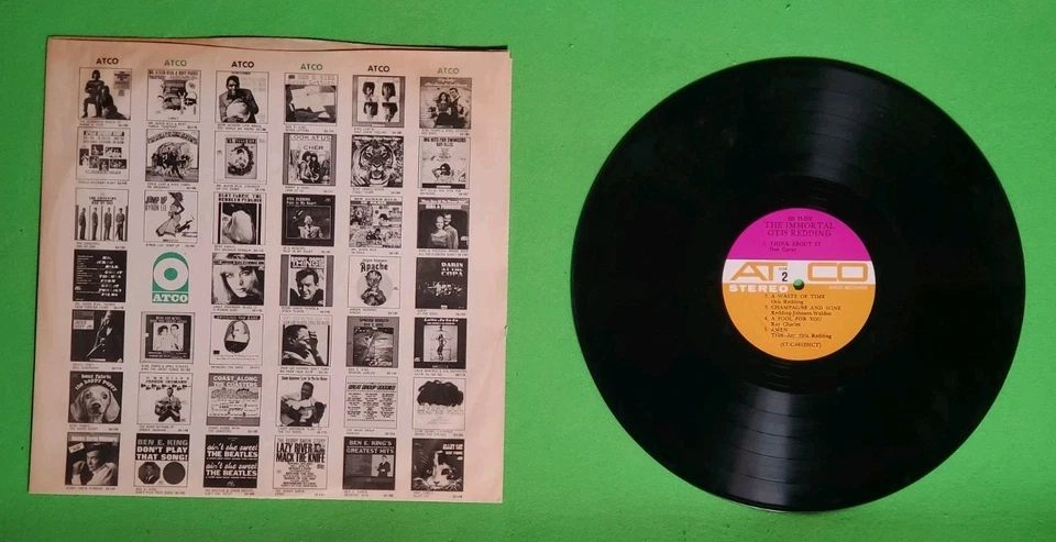 OTIS REDDING The Immortal ATCO RECORDS SD 33-252. First Pressing ST-C681292-1D - Image 4 of 4
