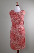 TANGO MANGO NWT $89 Smooth Stretch Draped Pleated Casual Tank Dress Size XL