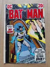 Batman #246 Complete Intact LOW GRADE (DC 1972) Robin Hanging Neal Adams Cover