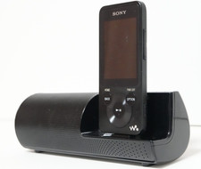 Sony Walkman NW-S784 Black 8GB MP3 Player Bluetooth  Speaker Dock Japan Tested