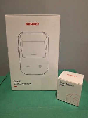 Niimbot B1 Smart Label Printer Bluetooth No Ink,Approx 1-2'' NIB