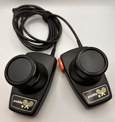 Atari 2600 Paddle Controllers CX30 Pair (2 Paddles) Jitter Free Serviced Tested