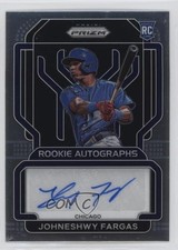 2022 Panini Prizm Rookie Auto Johneshwy Fargas #RA-JF Auto 0rd2