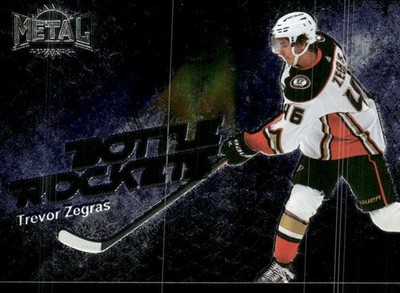 2022-23 SkyBox Metal Universe #BR-12 Trevor Zegras Bottle Rockets