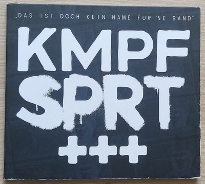 KMPFSPRT - Das ist doch kein Name für 'ne Band (Digipak CD, Redfield, 2012)