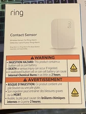 Ring Alarm 2nd Gen Contact Sensor - White New Open Box
