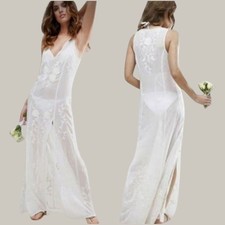ASOS 🔖NWT! Bridal Night Gown / Swim Coverup - Size 2