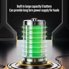 ‧Small UPS 12000mAh 18W 5V 9V 12V DC 5V Type C And USB Ports Backup Power Supply