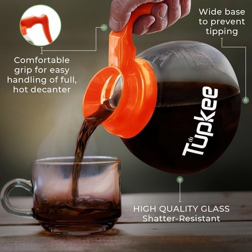 Caraffa decanter caffettiera ricambio commerciale - 2 CONFEZIONI - DECAFFEINATO - 12 tazze 64 oz - Foto 2 di 6