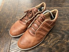 Adidas Y-3 Honja Low Brown Leather Supple UK10.5