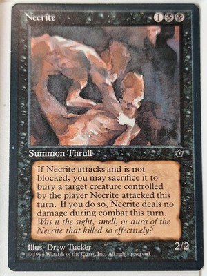 Necrite (Tucker) - Magic the Gathering MTG Nice!