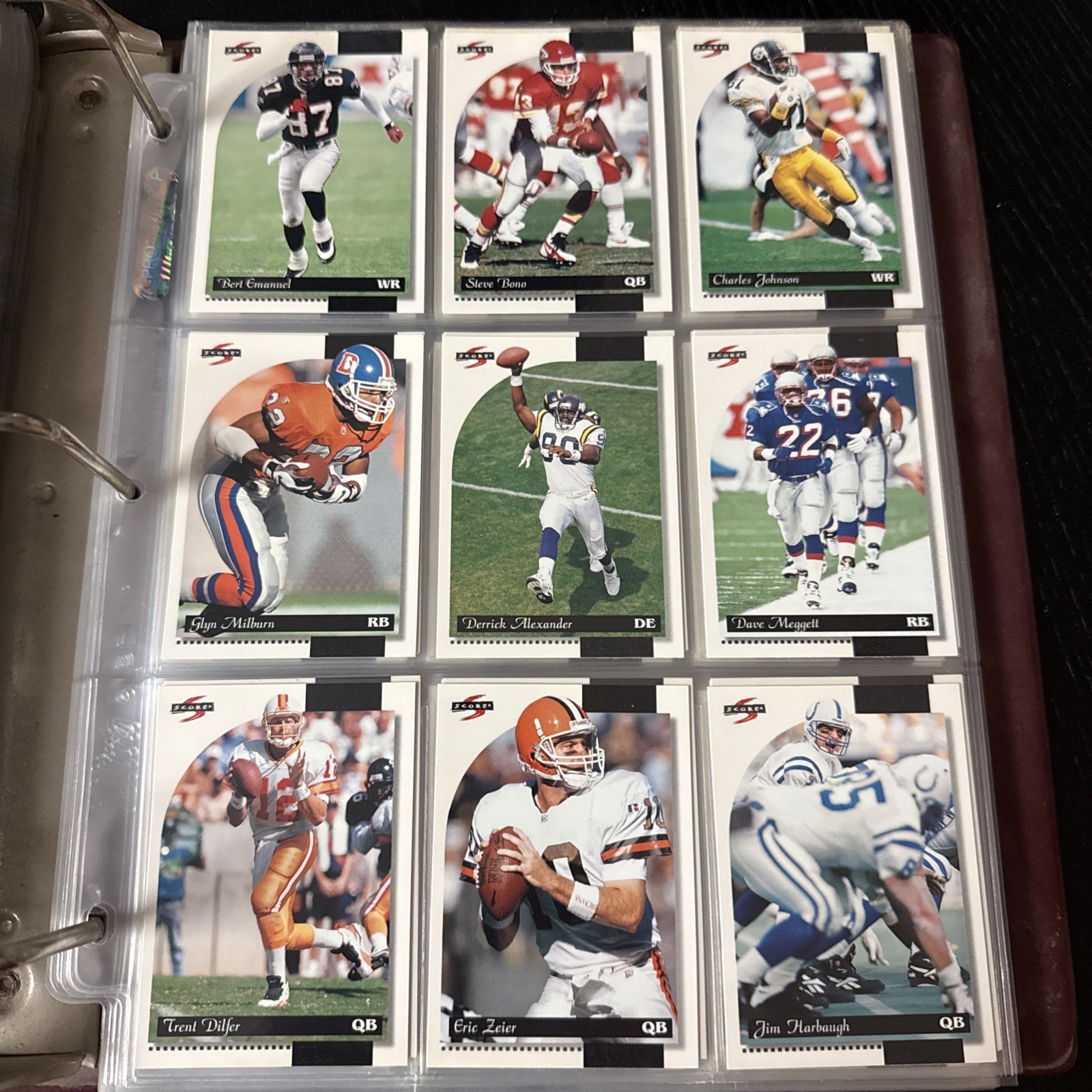 1996 Score Football Cards 136-275 +Rookies -You Pick- NFL Trading Card