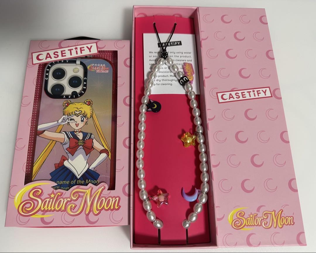 Sailor Moon iPhone 14 Pro Case with Strap - Official Casetify Collab-image