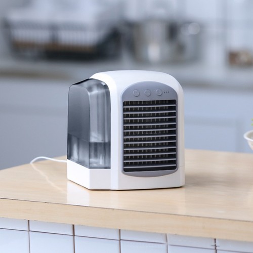 380ml Air Humidifier Portable Air Conditioner Fan 3 in 1 Ice Cold Cooling Cooler - Picture 31 of 60
