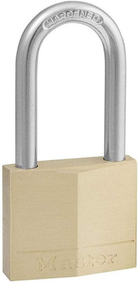 140DLF Solid Brass Padlock with Key, 1 Pack