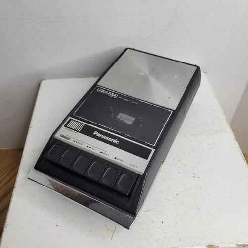Vintage Panasonic RQ-309S Cassette Recorder Player Auto Stop AC Tested