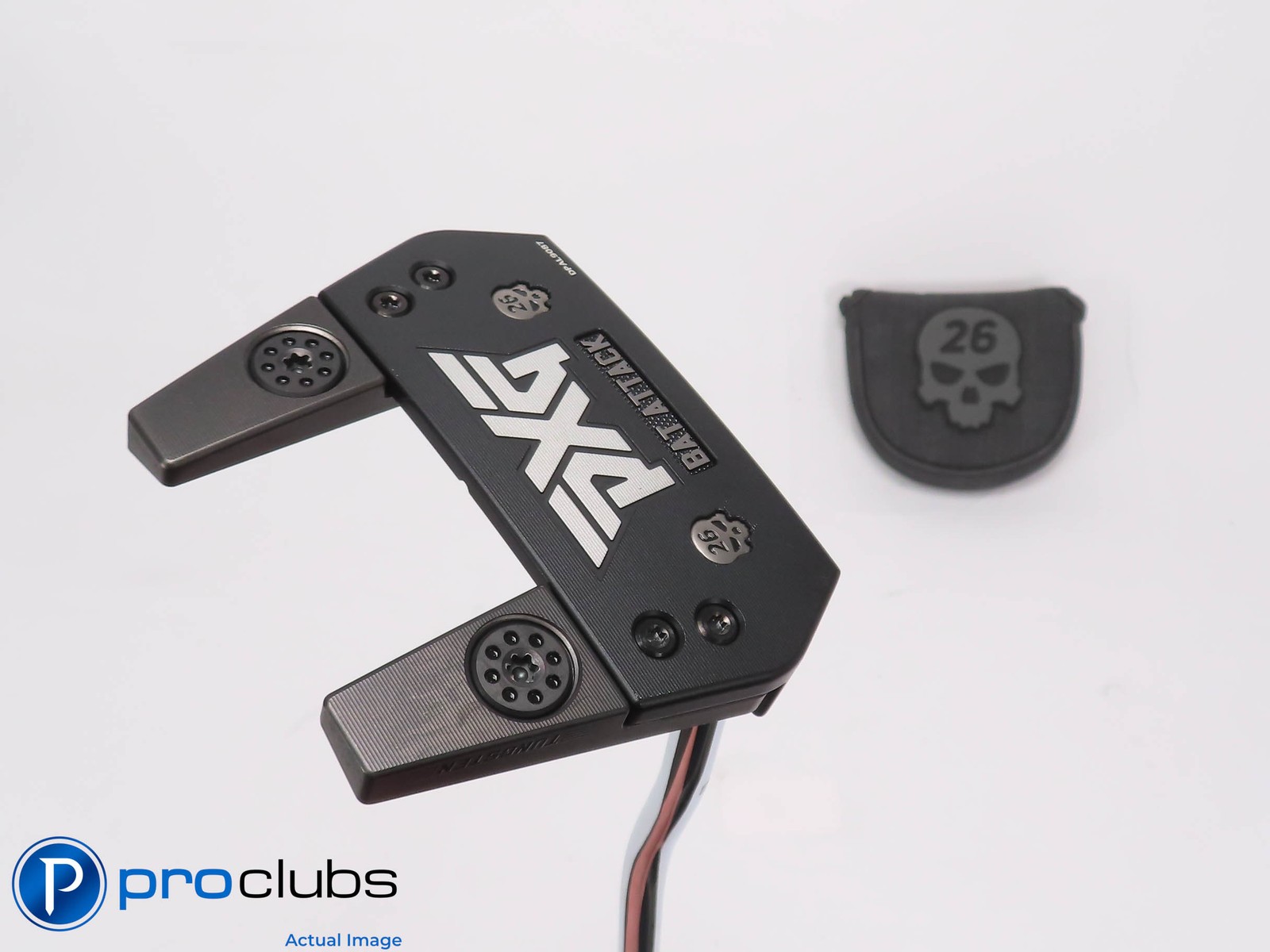 PXG Battle Ready BAT ATTACK Double Bend 34" PUTTER w/Cover 463230