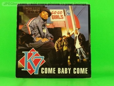 K7 COME BABY COME (151) 2 Track 7'' Single including Picture Sleeve BIG LIFE