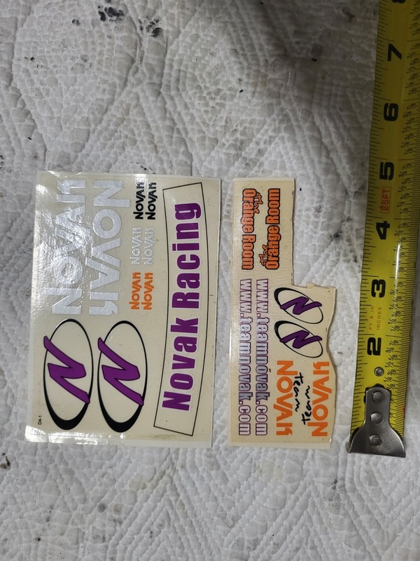  Vintage Novak Decal Sheet