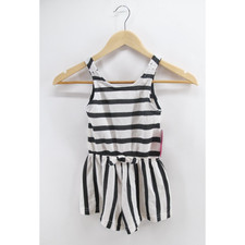 Vince Camuto Girls one-pieces Striped Romper Size 5 New