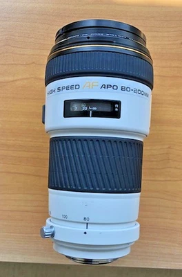 Minolta AF APO TELE 80-200mm f/2.8 Telephoto Zoom Lens - White - UK based - Image 1 of 4