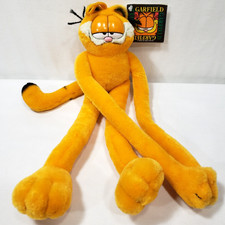 Fiesta Garfield Plush Long Arms And Legs 16" Vintage Stuffed Animal With Tags