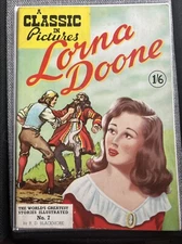 A CLASSIC IN PICTURES #7 Lorna Done Blackmore Golden Age Comic AMEX Co 1949